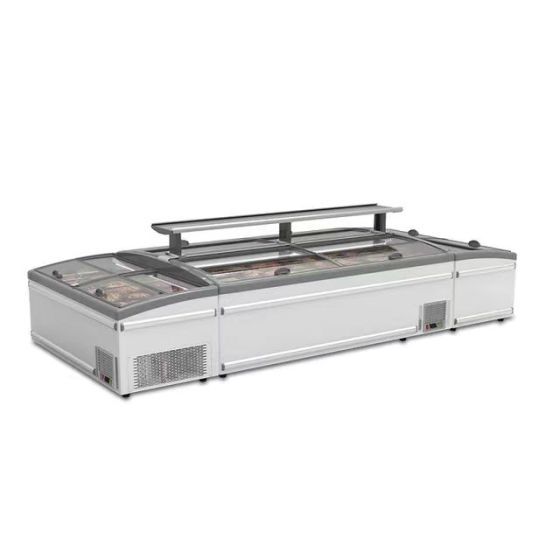 Combined island freezer