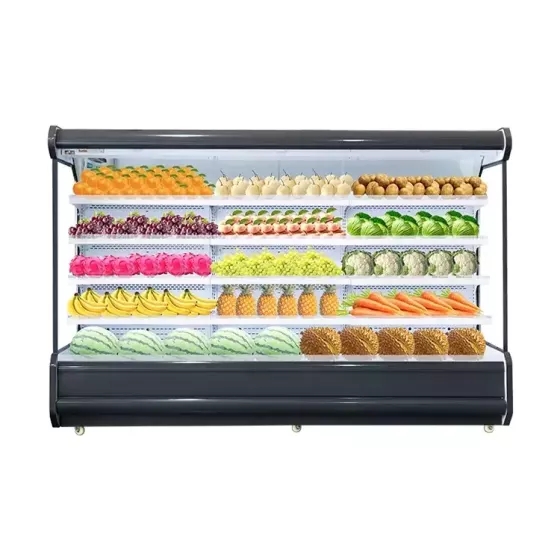 Mobile Supermarket Display Cabinet