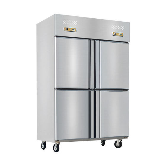 Stainless Steel Vertical Kitchen Refrigerated Cabinet