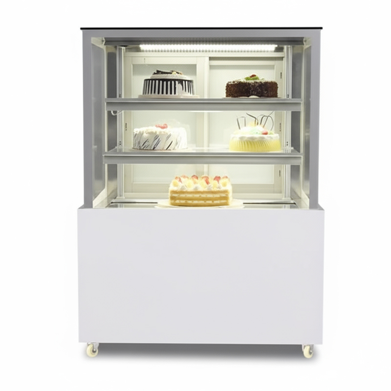 Movable Cake Display Cabinet_2