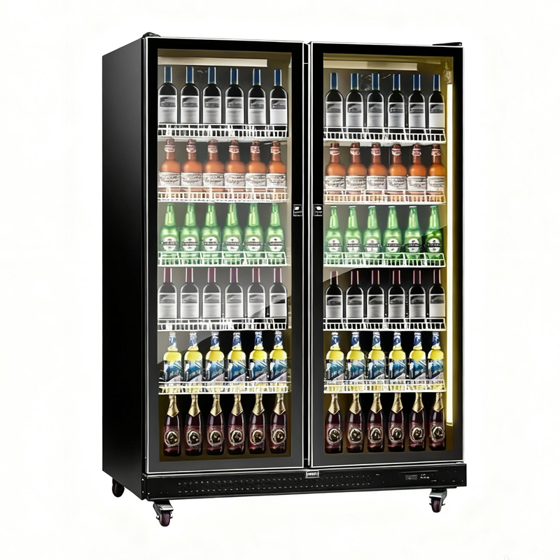 Mobile Upright Beverage Freezer