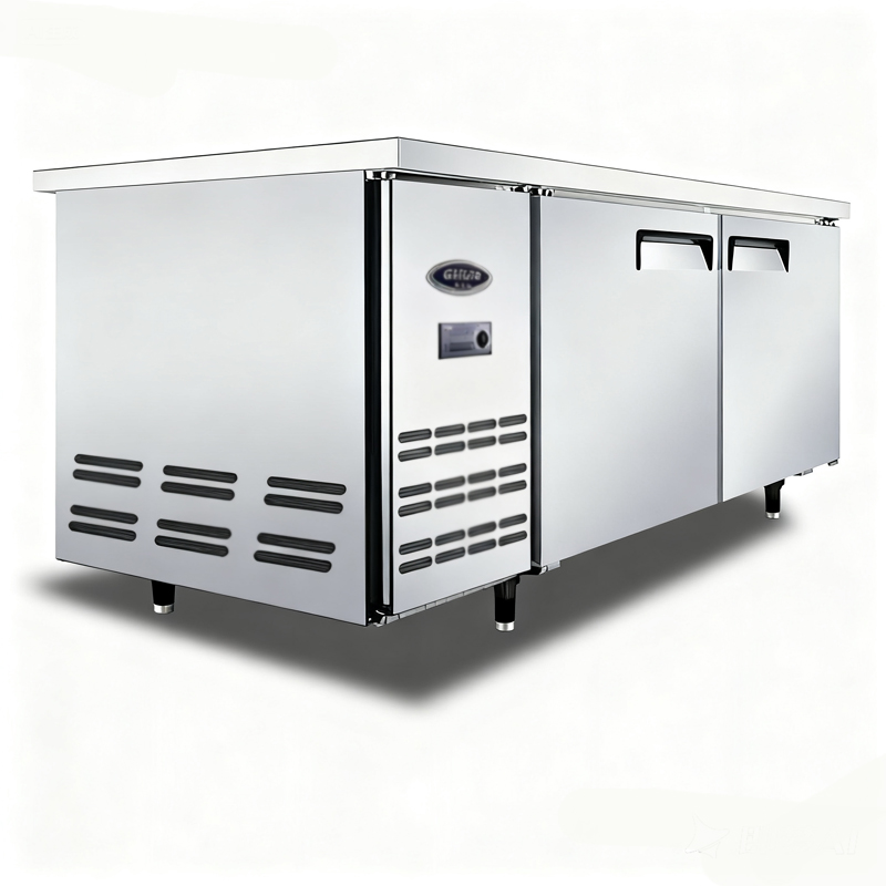 Stainless Steel Kitchen Refrigerated Cabinet_2