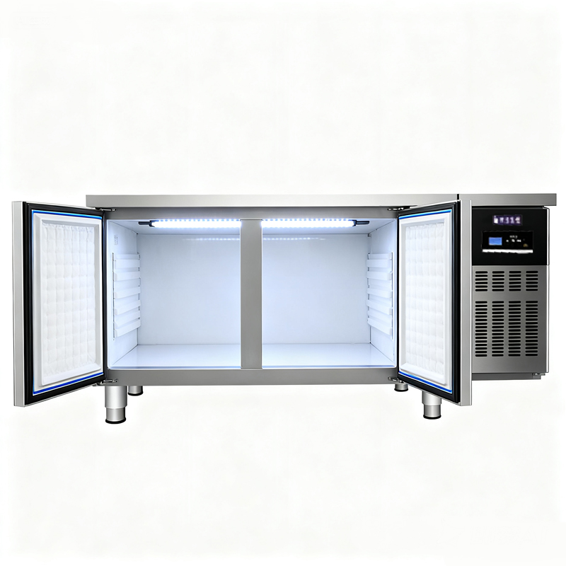 Stainless Steel Kitchen Refrigerated Cabinet_3