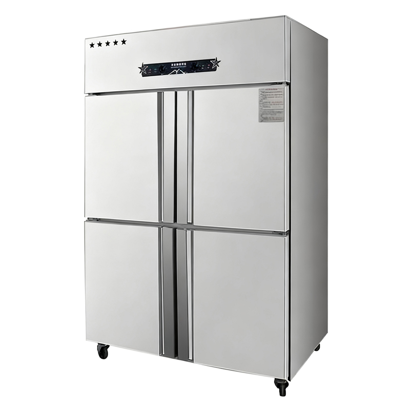 Stainless Steel Vertical Kitchen Refrigerated Cabinet