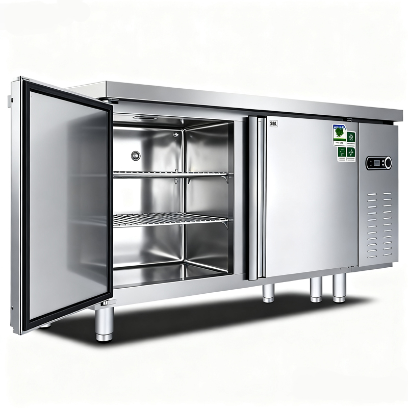 Stainless Steel Kitchen Refrigerated Cabinet_5
