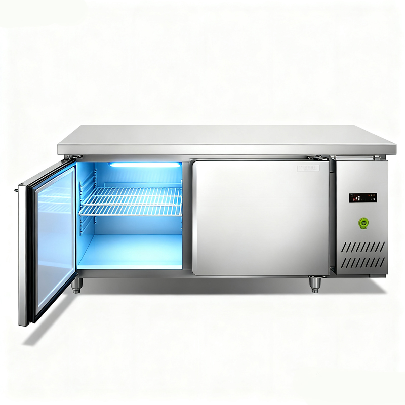 Stainless Steel Kitchen Refrigerated Cabinet_4