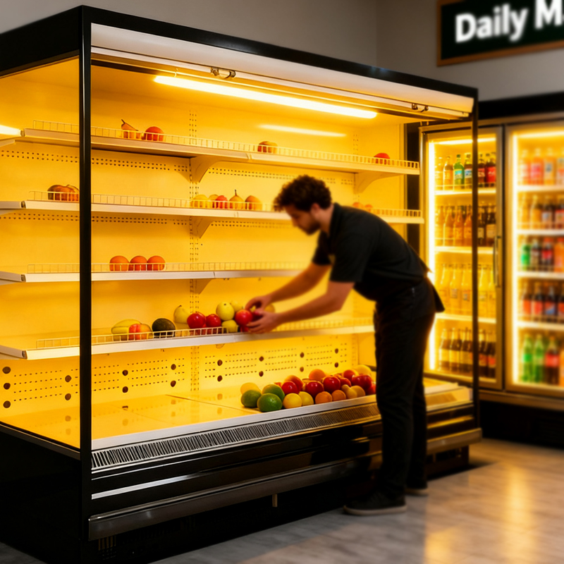 Supermarket Refrigerated Display Cabinet_5