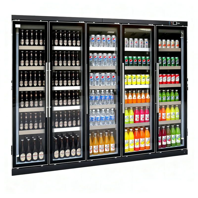 Upright Beverage Refrigerator_4