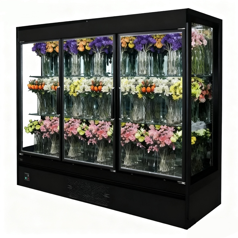 Floral Refrigerated Display Cabinet_2