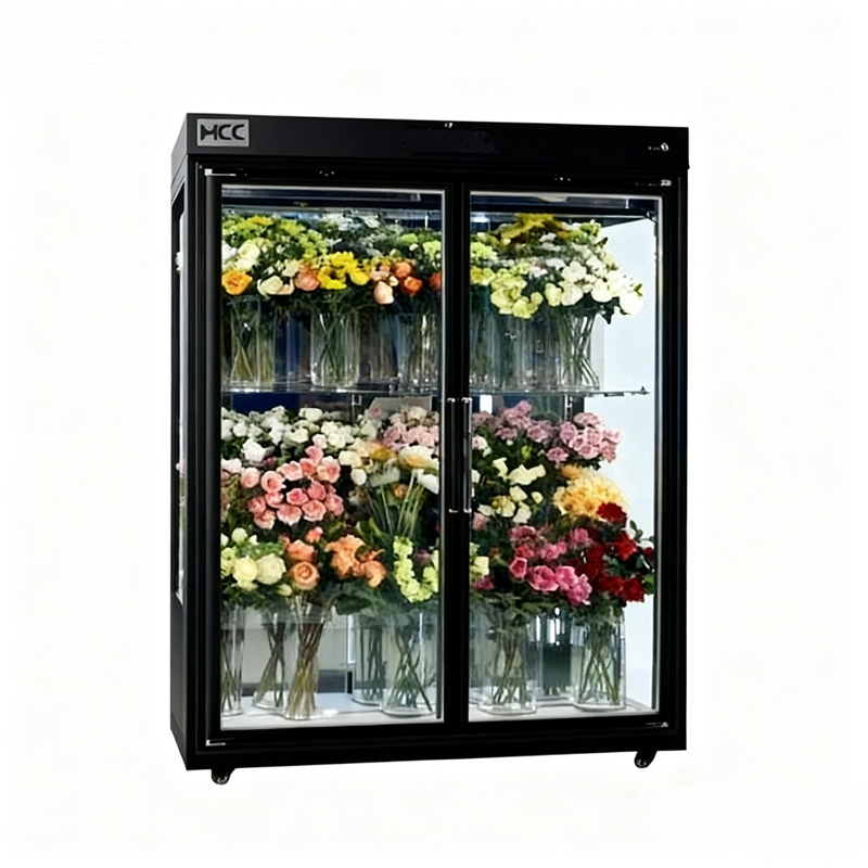 Mobile Flower Display Refrigerator_1