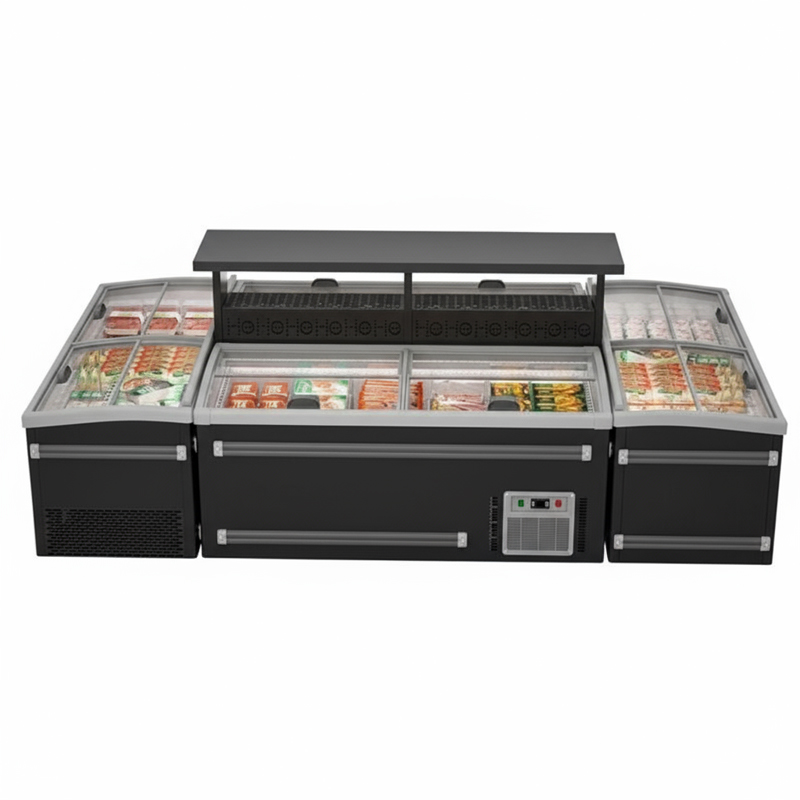 Combined Island Freezer