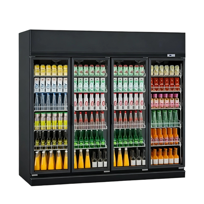 Mobile Upright Beverage Freezer