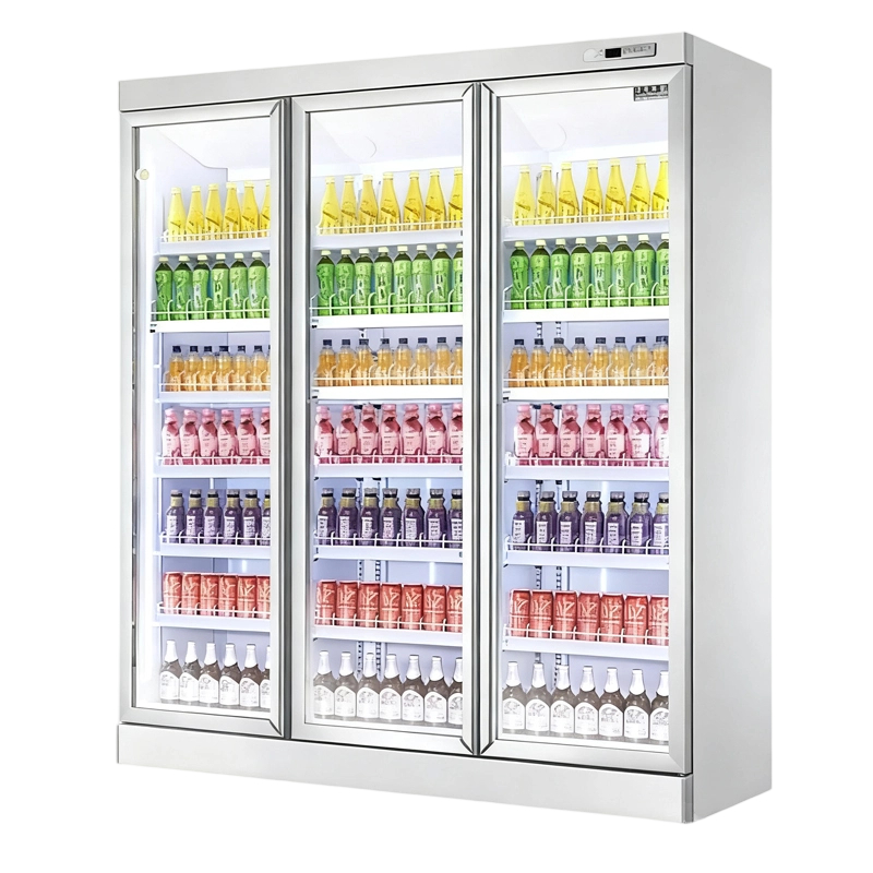 Upright Beverage Refrigerator