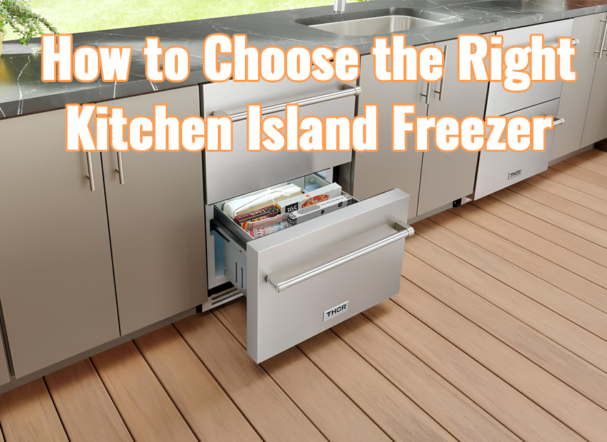 How to Choose the Right Kitchen Island Freezer for Your Home
