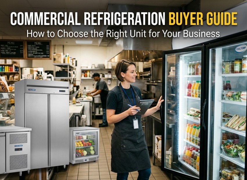 Commercial Refrigeration Buyer Guide: How to Choose the Right Unit for Your Business