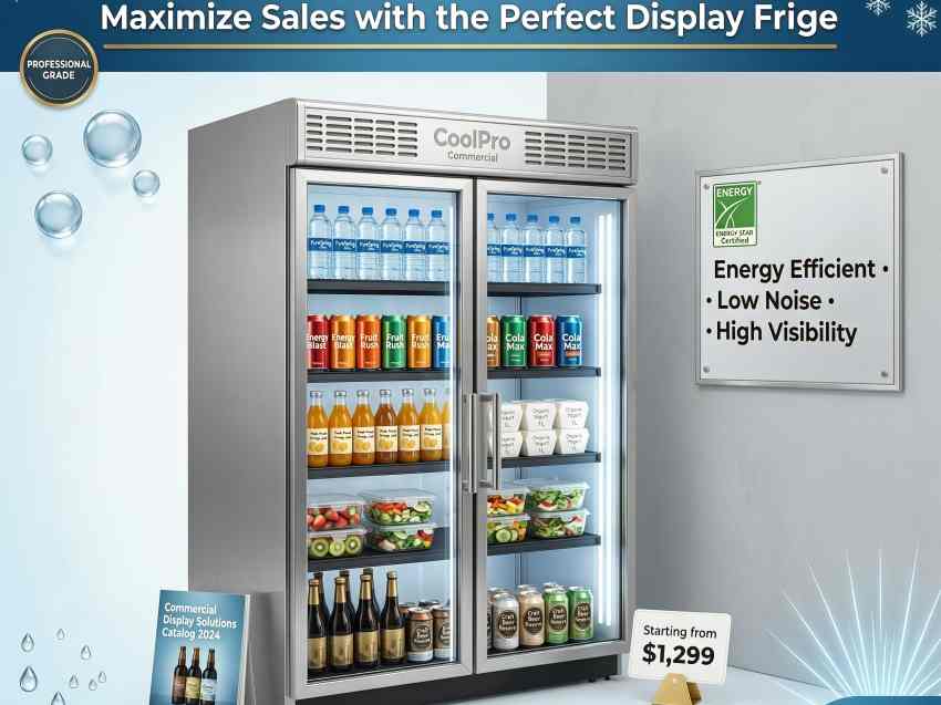 Commercial Refrigeration Displays: Maximize Sales with the Perfect Display Fridge, Display Refrigerator & Refrigerated Display Case