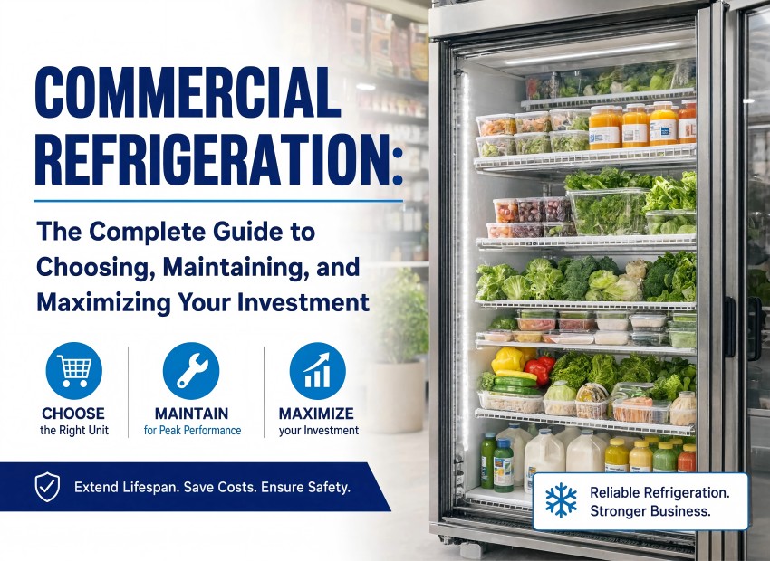 Commercial Refrigeration: The Complete Guide to Choosing, Maintaining, and Maximizing Your Investment