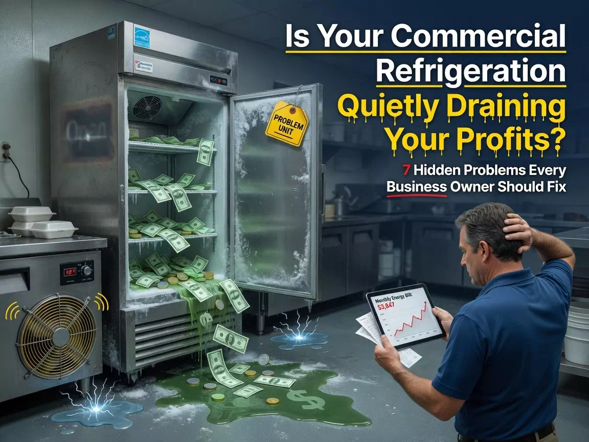 Is Your Commercial Refrigeration Quietly Draining Your Profits? 7 Hidden Problems Every Business Owner Should Fix