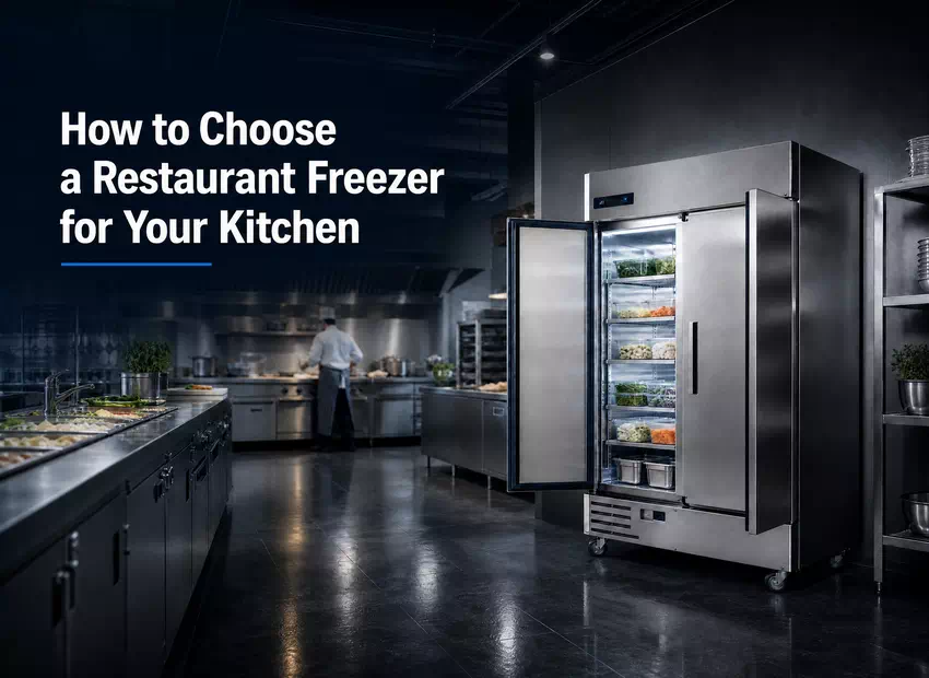 How to Choose a Restaurant Freezer for Your Kitchen